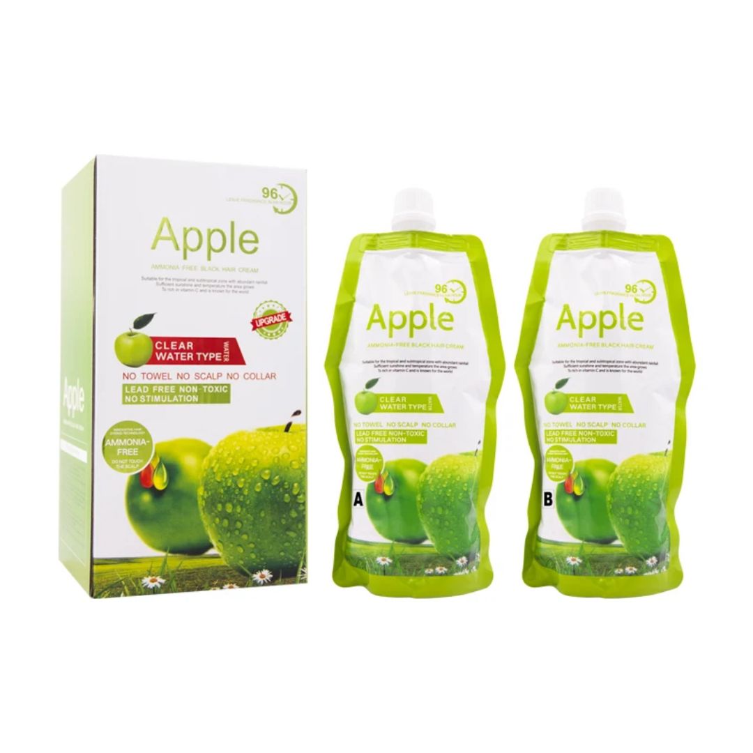 Apple Hair Color Black and Dark brown ( UAE imported)