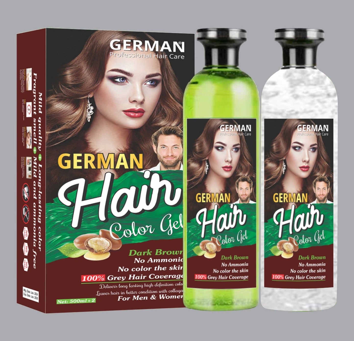 German Hair Color Gel 1000ML